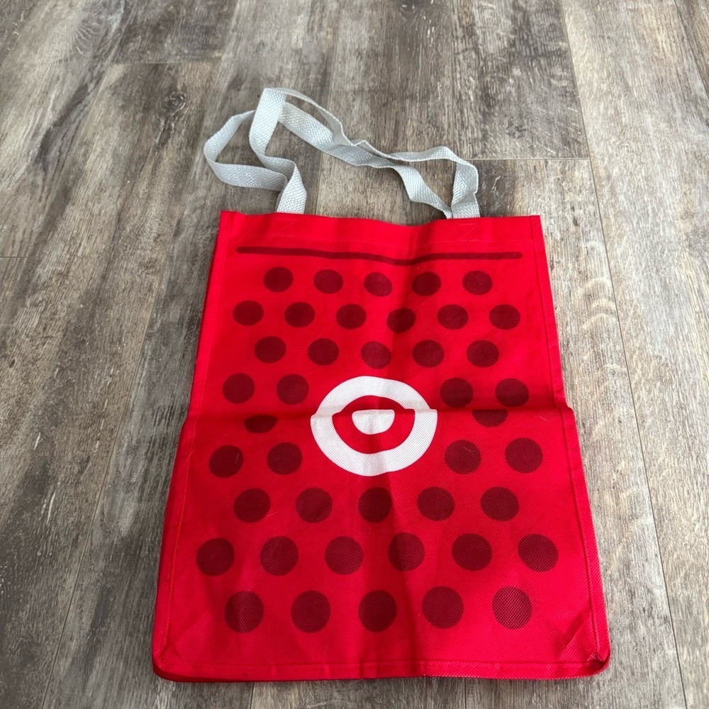 Target Reusable “Target Cart” Red Tote Bag